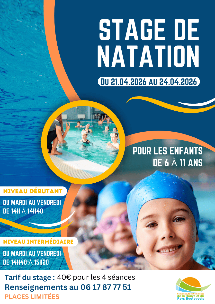 Stage de Natation Vacances de avril